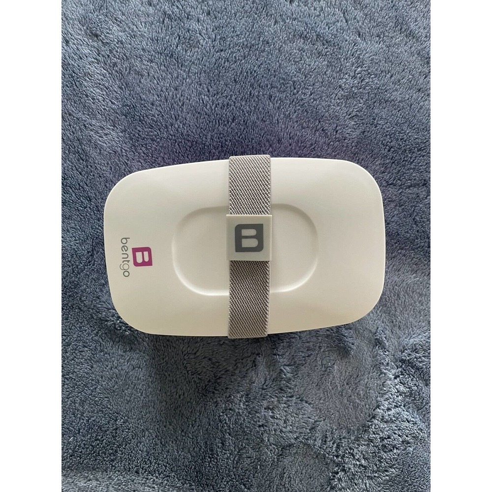 Lunch Box Microwave Purple‎ Food Storage Portable Bento Box W/Silverware